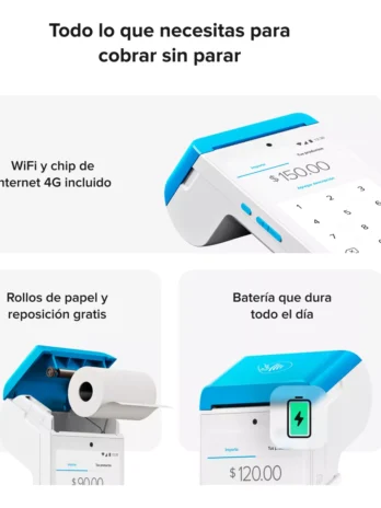 Mercado pago Point Smart 2, Terminal Para Tarjetas Con Internet Gratis